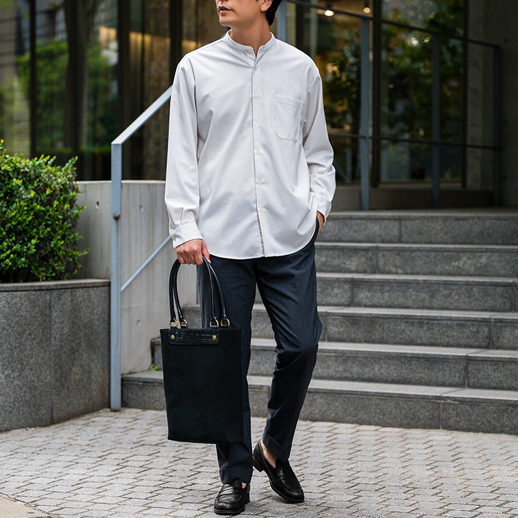 【GLENROYAL】TOTE BAG W LOGO PATCH BS