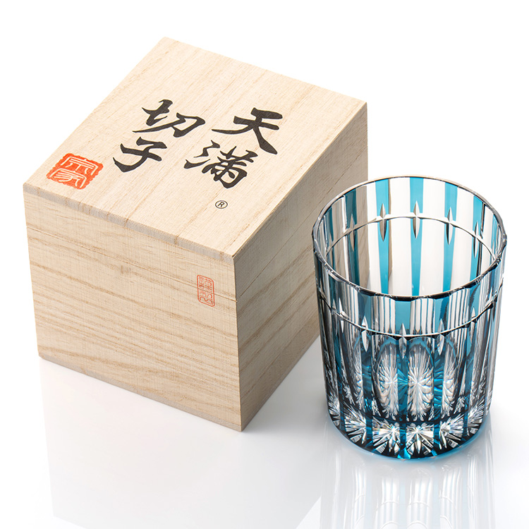 天満切子】ロックグラス24％ 十字（クロス） | 藤巻百貨店