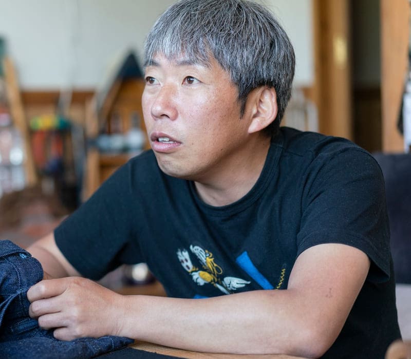 オイカワデニム DEER HAIR スタジャン