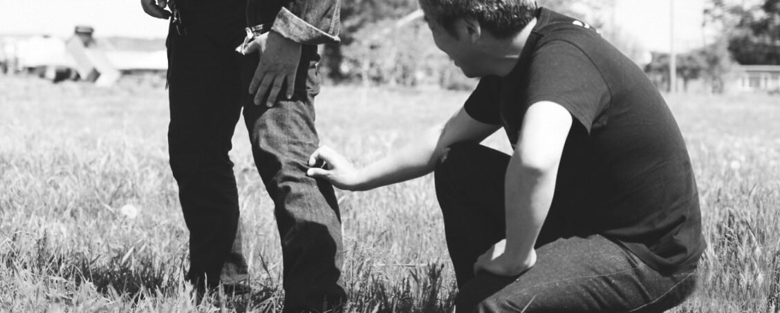 オイカワデニム DEER HAIR スタジャン