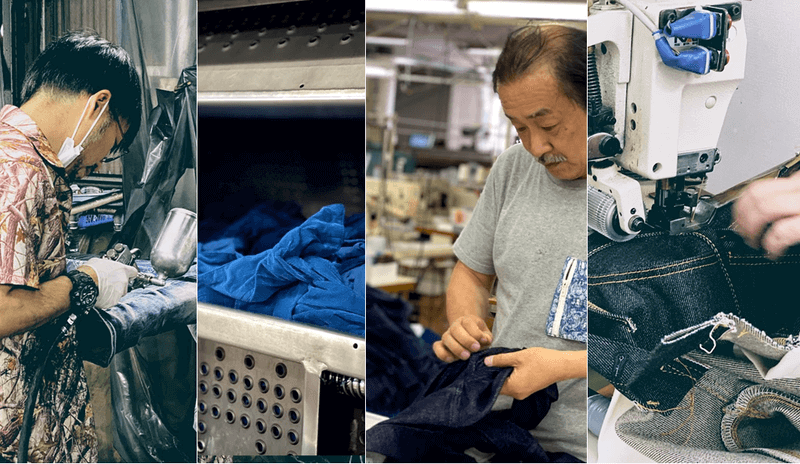 【ONO+8186】リメイクジーンズ