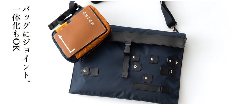 【DOUBLELOOP】ENTERシリーズ PCショルダーバッグ／ポーチバッグ