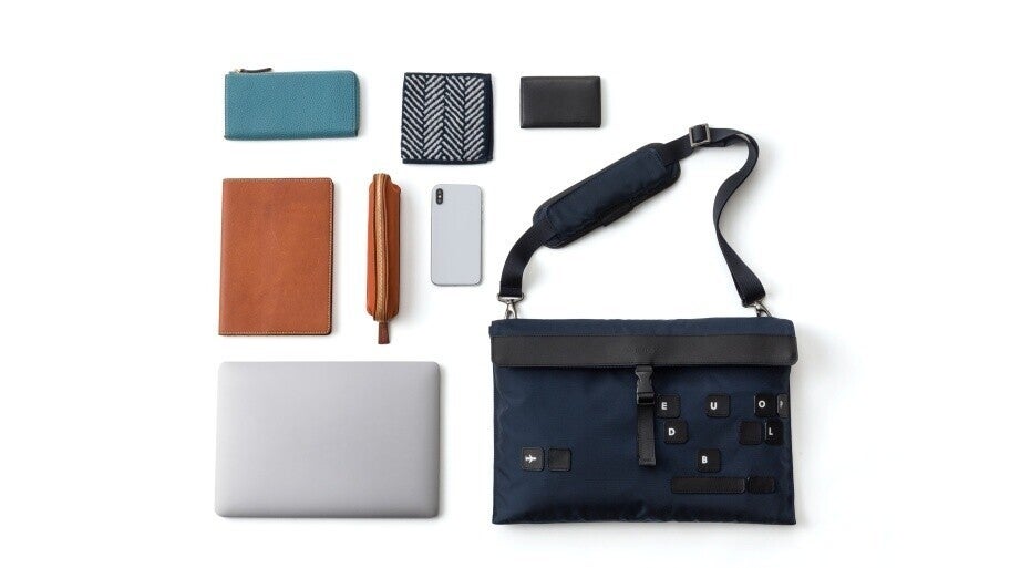 【DOUBLELOOP】ENTERシリーズ PCショルダーバッグ／ポーチバッグ