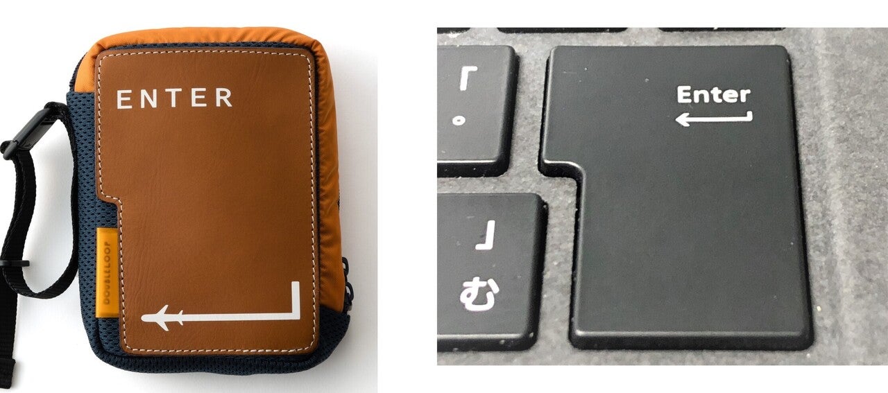 【DOUBLELOOP】ENTERシリーズ PCショルダーバッグ／ポーチバッグ