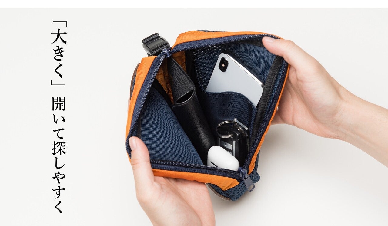 【DOUBLELOOP】ENTERシリーズ PCショルダーバッグ／ポーチバッグ