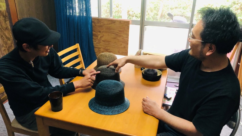 【丸高製帽所】漆麦わら帽子