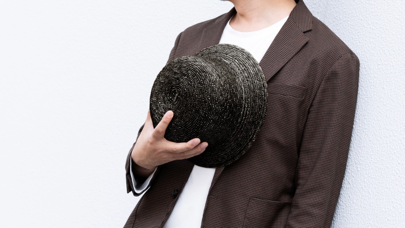 【丸高製帽所】漆麦わら帽子