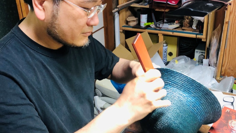 【丸高製帽所】漆麦わら帽子