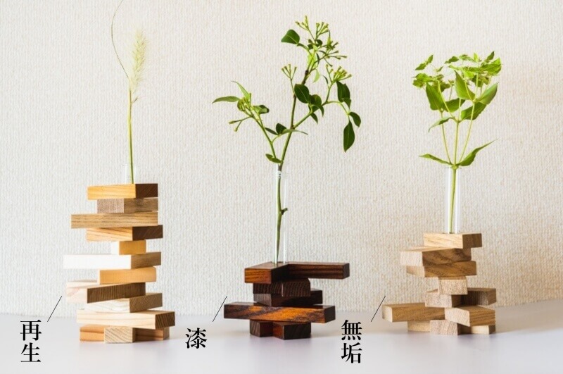 【ななはり家】箱入り組み立て花器 yadorika