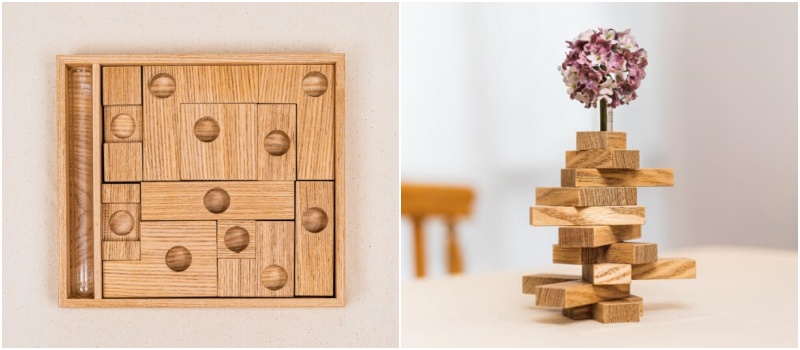 【ななはり家】箱入り組み立て花器 yadorika