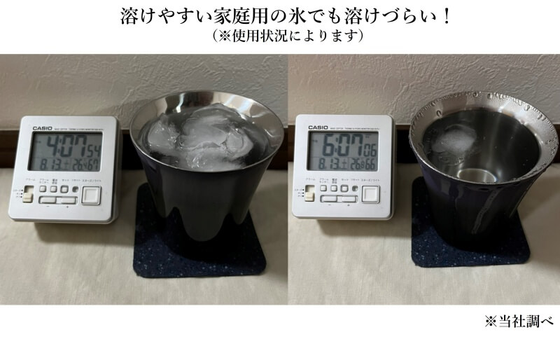 【漆磨】紫黒二重タンブラー