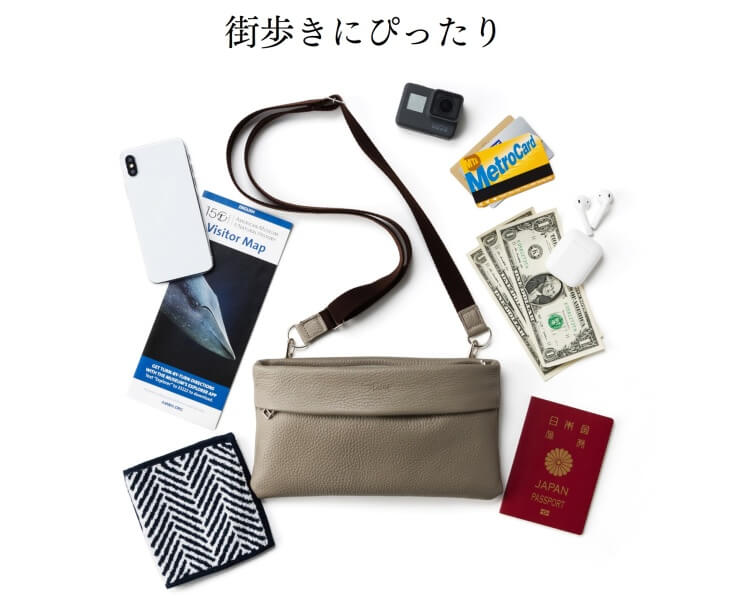 使用3日★BAGGEXメラティスデイパック　14300円美しくスタイリッシュ収納 stairs design products】VOYAGE SACOCHE | 藤巻百貨店