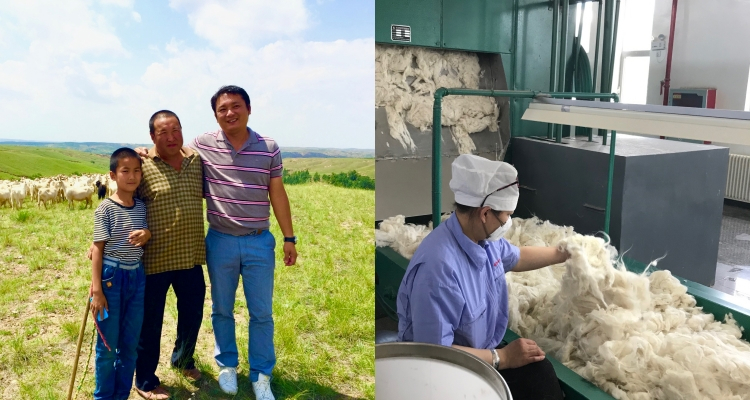 【el alto】ワイルドカシミヤ100%アランセーター