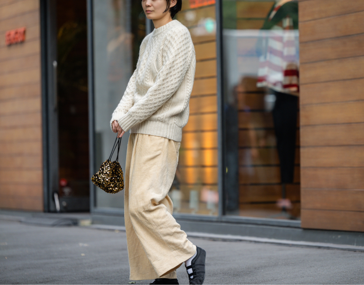 【el alto】ワイルドカシミヤ100%アランセーター