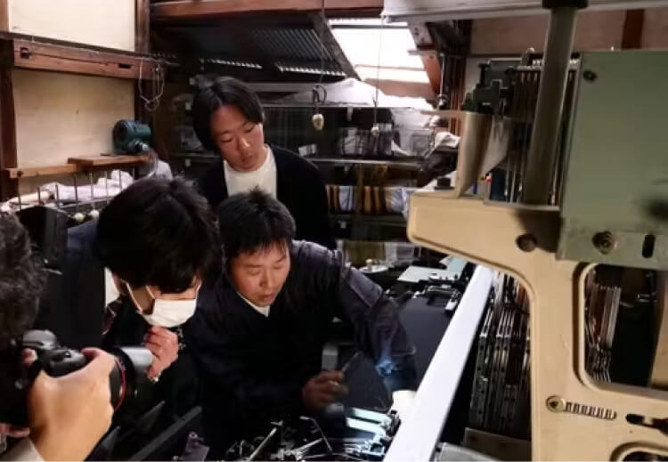 【Hashimoto vintage】流風織 スキッパーTシャツ&ハーフパンツ