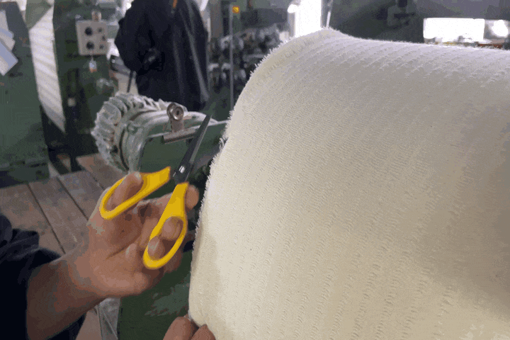 【LOOM＆SPOOL】GRAU綿100%シール織毛布＆ブランケット