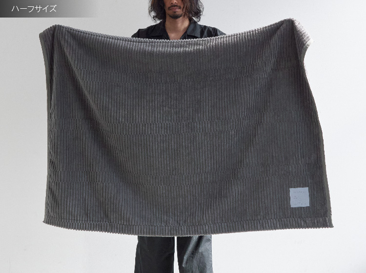 PROJECT]【LOOM＆SPOOL】GRAU綿100%シール織毛布＆ブランケット