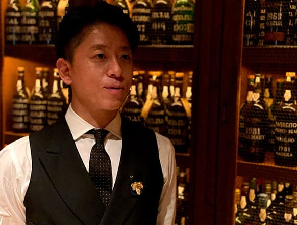 モダン・江戸切子クリスタルバルーンワイングラス