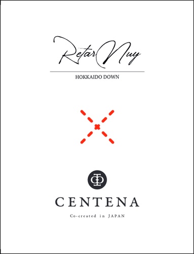 【CENTENA】北海道ダウンベスト