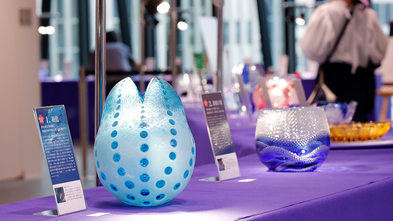 江戸切子新作展・江戸切子桜祭り 2023（Edo Kiriko Sakura Festival）イベント開催レポート