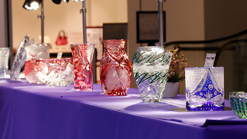 江戸切子新作展・江戸切子桜祭り 2023（Edo Kiriko Sakura Festival）イベント開催レポート