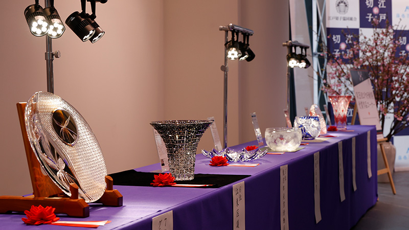 江戸切子新作展・江戸切子桜祭り 2023（Edo Kiriko Sakura Festival）イベント開催レポート