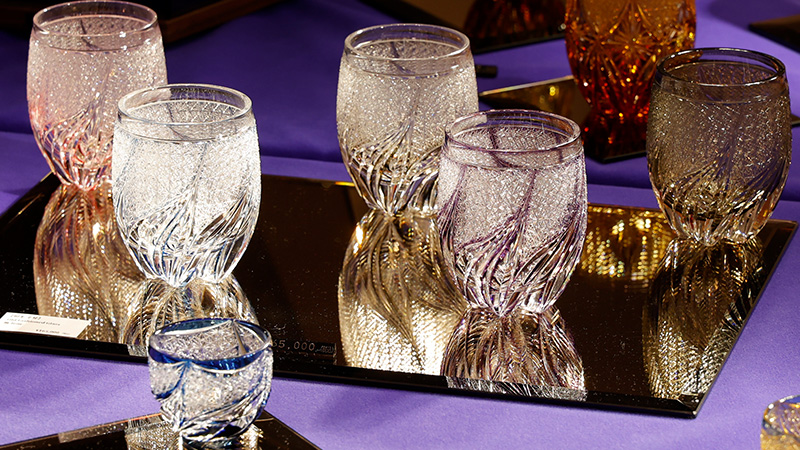 江戸切子新作展・江戸切子桜祭り 2023（Edo Kiriko Sakura Festival）イベント開催レポート