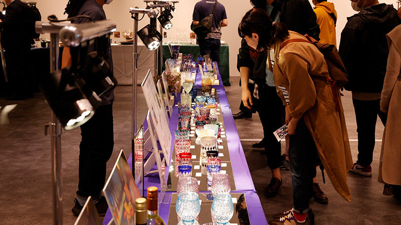 江戸切子新作展・江戸切子桜祭り 2023（Edo Kiriko Sakura Festival）イベント開催レポート