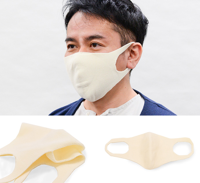 【OLENO】洗える3Dニットマスク